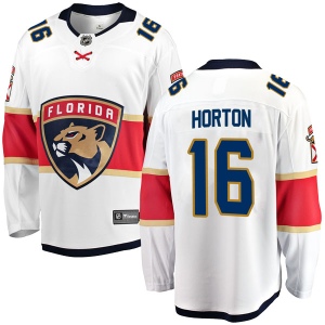 Youth Nathan Horton Florida Panthers Breakaway Away Jersey - White