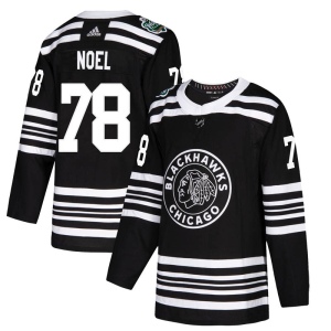 Youth Nathan Noel Chicago Blackhawks Authentic 2019 Winter Classic Jersey - Black