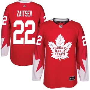 Youth Nikita Zaitsev Toronto Maple Leafs Authentic Alternate Jersey - Red