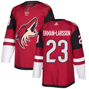 Youth Oliver Ekman-Larsson Arizona Coyotes Authentic Burgundy Home Jersey - Red