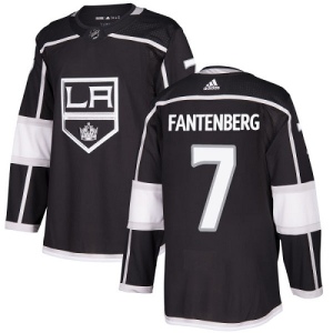 Youth Oscar Fantenberg Los Angeles Kings Authentic Home Jersey - Black