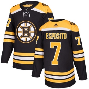 Youth Phil Esposito Boston Bruins Authentic Home Jersey - Black