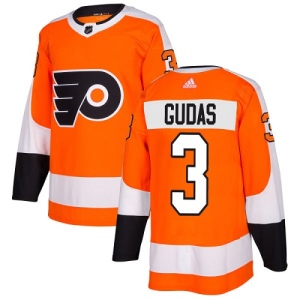 Youth Radko Gudas Philadelphia Flyers Authentic Home Jersey - Orange