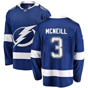 Youth Reid McNeill Tampa Bay Lightning Breakaway Home Jersey - Blue