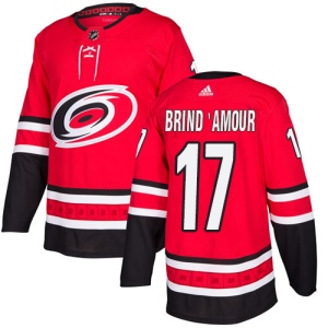 Youth Rod Brind'Amour Carolina Hurricanes Authentic Home Jersey - Red