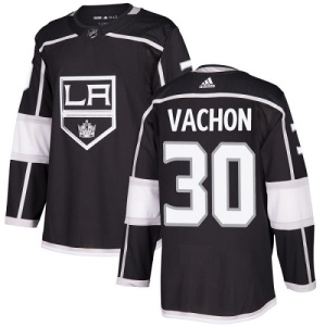 Youth Rogie Vachon Los Angeles Kings Authentic Home Jersey - Black