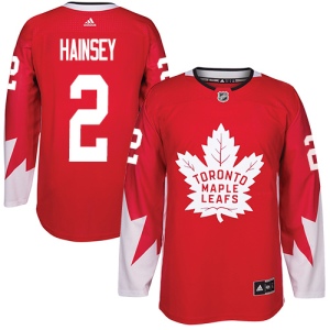 Youth Ron Hainsey Toronto Maple Leafs Authentic Alternate Jersey - Red