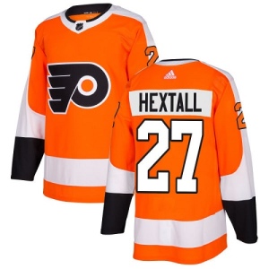 Youth Ron Hextall Philadelphia Flyers Authentic Home Jersey - Orange