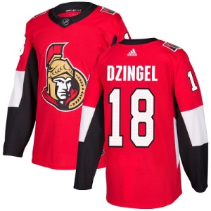 Youth Ryan Dzingel Ottawa Senators Authentic Home Jersey - Red