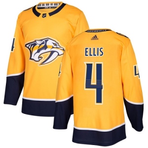 Youth Ryan Ellis Nashville Predators Authentic Home Jersey - Gold