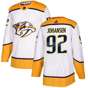 Youth Ryan Johansen Nashville Predators Authentic Away Jersey - White