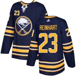 Youth Sam Reinhart Buffalo Sabres Authentic Home Jersey - Navy Blue