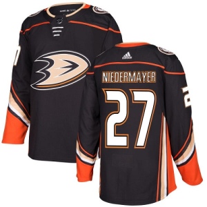 Youth Scott Niedermayer Anaheim Ducks Authentic Home Jersey - Black