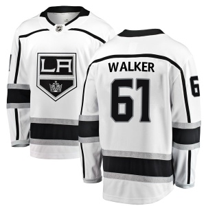 Youth Sean Walker Los Angeles Kings Breakaway Away Jersey - White