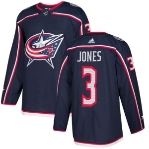 Youth Seth Jones Columbus Blue Jackets Authentic Home Jersey - Navy Blue