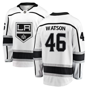 Youth Spencer Watson Los Angeles Kings Breakaway Away Jersey - White