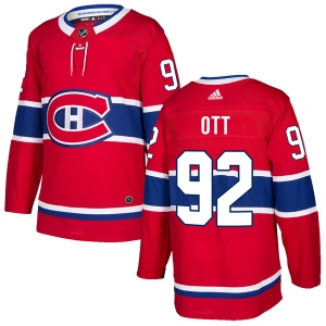 Youth Steve Ott Montreal Canadiens Authentic Home Jersey - Red