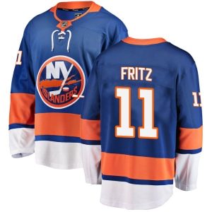 Youth Tanner Fritz New York Islanders Breakaway Home Jersey - Blue