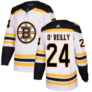 Youth Terry O'Reilly Boston Bruins Authentic Away Jersey - White