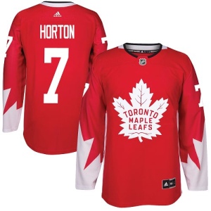 Youth Tim Horton Toronto Maple Leafs Authentic Alternate Jersey - Red