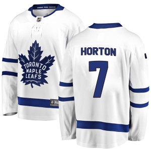 Youth Tim Horton Toronto Maple Leafs Breakaway Away Jersey - White