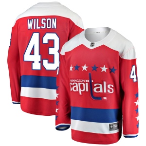 Youth Tom Wilson Washington Capitals Breakaway Alternate Jersey - Red