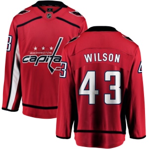 Youth Tom Wilson Washington Capitals Home Breakaway Jersey - Red