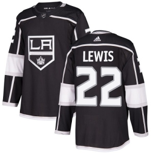 Youth Trevor Lewis Los Angeles Kings Authentic Home Jersey - Black