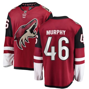 Youth Trevor Murphy Arizona Coyotes Authentic Home Jersey - Red