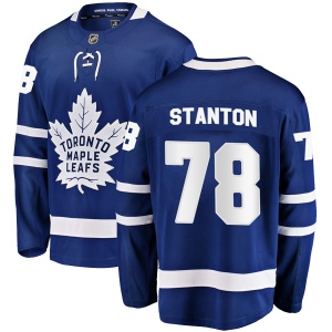 Youth Ty Stanton Toronto Maple Leafs Breakaway Home Jersey - Blue