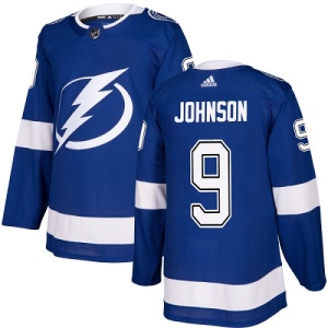 Youth Tyler Johnson Tampa Bay Lightning Authentic Home Jersey - Royal Blue