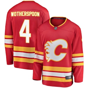 Youth Tyler Wotherspoon Calgary Flames Breakaway Alternate Jersey - Red