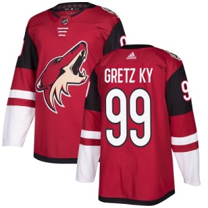 Youth Wayne Gretzky Arizona Coyotes Authentic Burgundy Home Jersey - Red