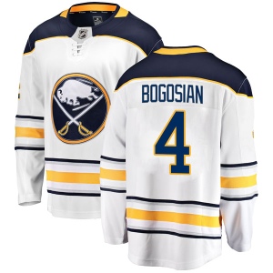 Youth Zach Bogosian Buffalo Sabres Breakaway Away Jersey - White