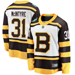 Youth Zane McIntyre Boston Bruins 2019 Winter Classic Breakaway Jersey - White